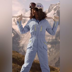 NWT FREE PEOPLE ALL PREPPED SKI SUIT ONESIE WINTER JUMPSUIT